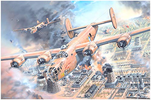 ホビーボス 1/32 エアクラフトシリーズ B-24Dリベレーター プラモデル 8321(中古品)