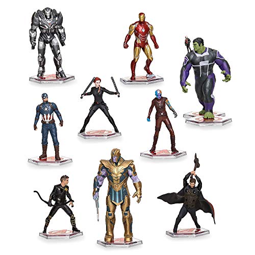 「非常に良い」ディズニー デラックスフィギュアセット マーベル アベンジャーズ エンドゲ(中古品)