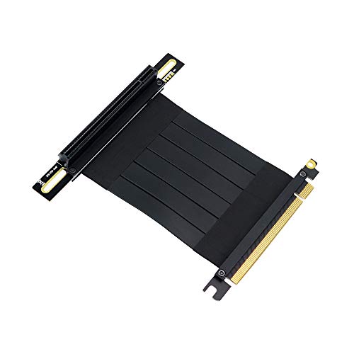 PCI-e PCI Express3.0 16X 延長ケーブル 金メッキコネクタ付き (PCIe 16X 9(中古品)