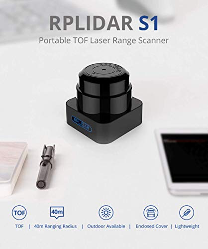 「ほぼ新品」RPLiDAR S1 レーザスキャナ ToF 位置づけるラジウス40m アウトドア当てはめる能力のある 密閉 (中古品)