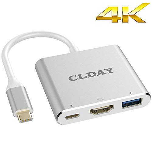 「未使用品」USB Type c HDMI 交換アダプタ 3in1 ４K解像度 HDMNiポート USB 3.0高速ポ (中古品)