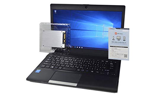 「非常に良い」ノートパソコン SSD 240GB (新品換装) TOSHIBA dynabook R7(中古品) 27,608円