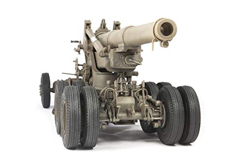 「非常に良い」AFVクラブ 1/35 アメリカ陸軍 M1 8インチ砲 ホイッツァー プラモデル FV353(中古品)