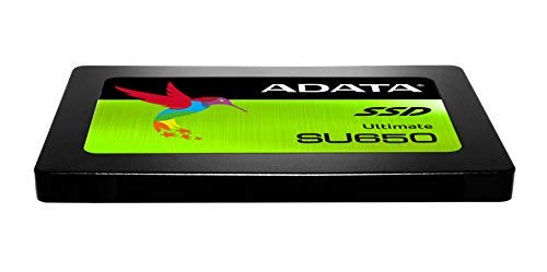 ADATA SU650 120GB 3D-NAND 2.5 SATA III High Speed Read up to 520MB/s I(中古品)の通販は