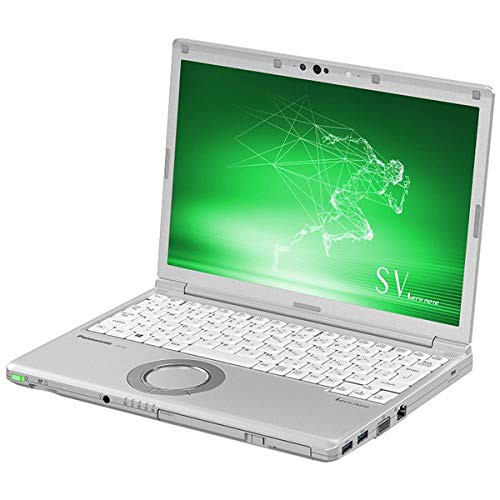 パナソニック 12.1型 ノートパソコン Let''s note SVシリーズ シルバーLet'(中古品)