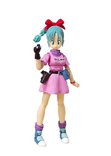 「ほぼ新品」S.H.フィギュアーツ ドラゴンボール ブルマ-大冒険の始まり- 約135mm ABS&amp;P(中古品)