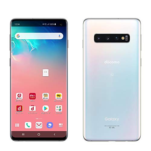 DOCOMO Galaxy S10 SC-03L prism white(中古品)