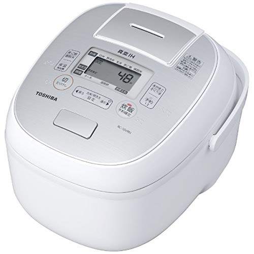 東芝 真空IHジャー炊飯器（5.5合炊き） グランホワイトTOSHIBA 合わせ炊き (中古品)の通販は
