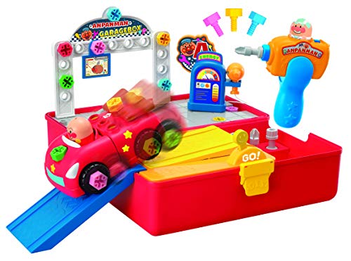 アンパンマン くみたてDIYひらいて整備だ! ねじねじガレージボックス(中古品)の通販は 5,385円