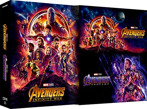 「ほぼ新品」アベンジャーズ／エンドゲーム＆インフィニティ・ウォー MovieNEXセット [ (中古品)
