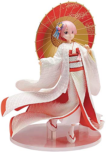 「未使用品」Re：ゼロから始める異世界生活 ラム -白無垢- 1/7 完成品フィギュア(中古品)
