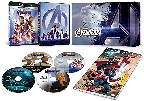 「人並み外れたに好いたらしい」アベンジャーズ／挙げ句のはて競り合い 4K UHD MovieNEX割り増し金BOX [4K ULTRA 固定ディスク(中古品)