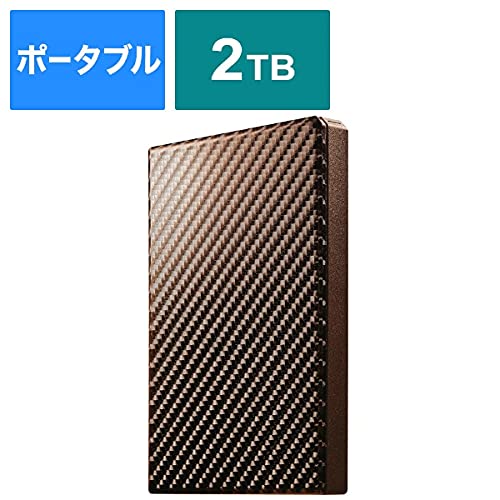 「未使用品」I-O DATA USB 3.1 Gen 1対応ポータブルハードディスク「高速カクうす」ブリ(中古品)