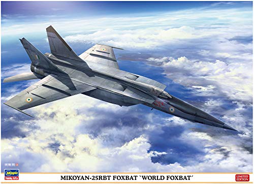 「未使用品」ハセガワ 1/72 インド空軍 ミグ25RBT フォックスバット ワールドフォックス(中古品)