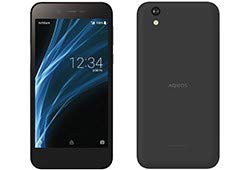 AQUOS sense basic 702SH ブラック 白ロム SIMフリー softbank simロック解(中古品)の通販は