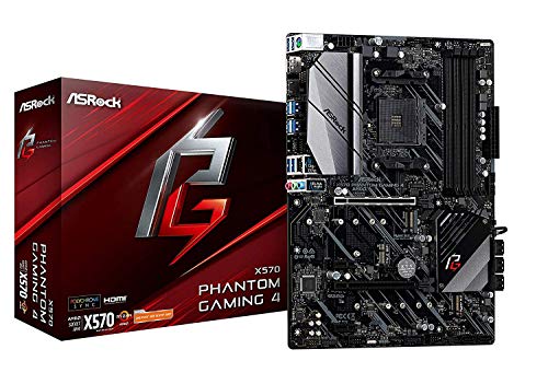 「ほぼ新品」ASRock マザーボード X570 Phantom Gaming 4 AMD Ryzen 5000 シリーズ CPU (中古品)