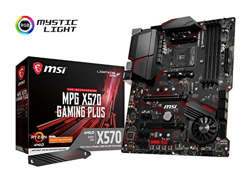 「未使用品」MSI MPG X570 GAMING PLUS ATX マザーボード [AMD X570チップセット搭載] M(中古品)