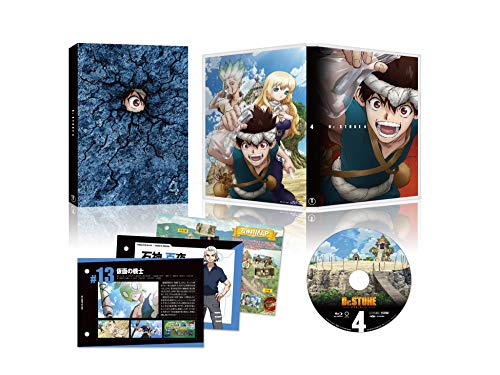 「非常に良い」Dr.STONE ドクターストーン Vol.4 [Blu-ray](中古品)
