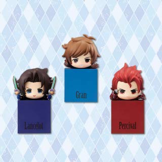 「ほぼ新品」グランブルーファンタジー ひっかけフィギュア-ランスロット パーシヴァル (中古品)