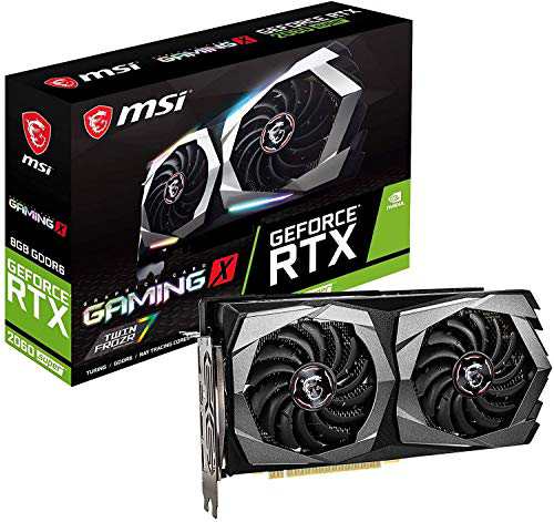 MSI GeForce RTX 2060 SUPER GAMING X グラフィックスボード VD7018(中古品)