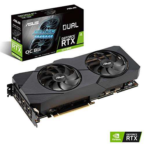 ASUS NVIDIA RTX 2070 SUPER 搭載 デュアルファンモデル 8G DUAL-RTX2070S-(中古品) その他