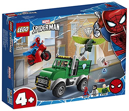 「非常に良い」レゴ(LEGO) スーパー・ヒーローズ スパイダーマン vs. ヴァルチャーのトラ (中古品)