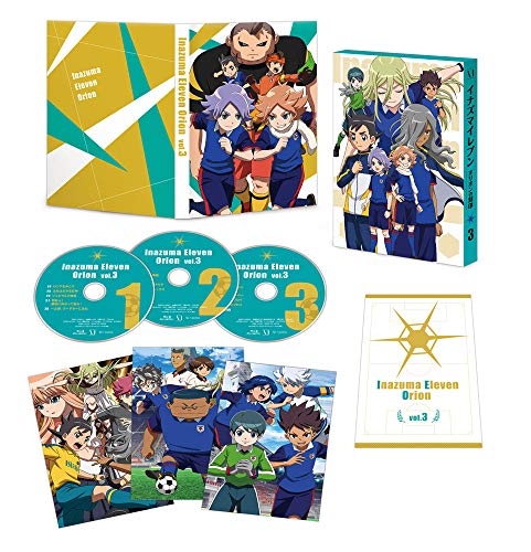 「ほぼ新品」イナズマイレブン オリオンの刻印 Blu-ray BOX 第3巻(中古品)