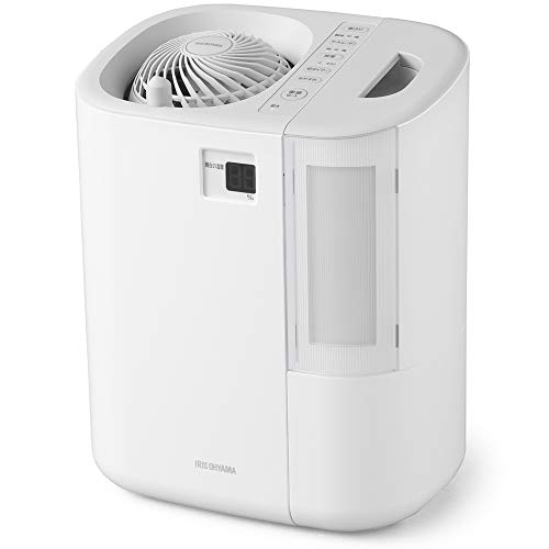 「未使用品」アイリスオーヤマ サーキュレーター加湿器 ハイブリッド式 上下左右首振り (中古品)