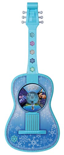 「未使用品」ディズニー アナと雪の女王 いっしょにうたおう♪ クリスタルギター(中古品)