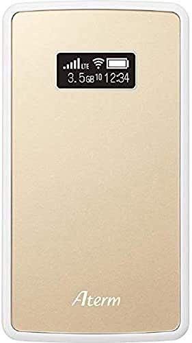 NECプラットフォームズ Aterm モバイルルーター MP02LN CW シャンパンゴー (中古品)の通販は