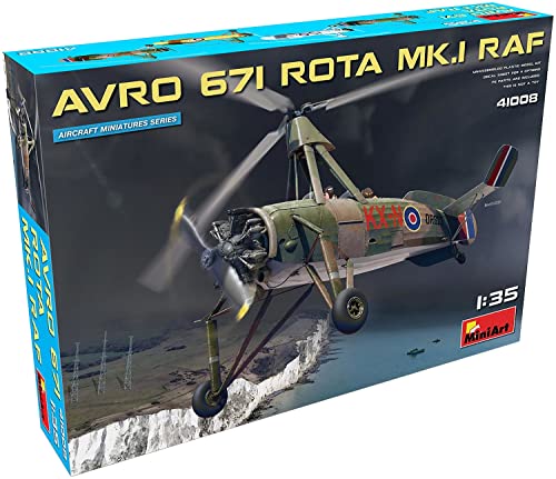 ミニアート 1/35 イギリス空軍 アヴロ671ロータMk.1 RAF プラモデル MA4100(中古品)
