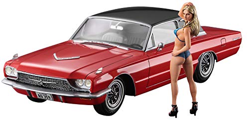 「ほぼ新品」ハセガワ 1/24 1966 アメリカン クーペ タイプT w/ブロンドガールズ フィギ(中古品)