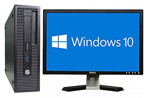 中古 HP デスクトップパソコン EliteDesk 800 G1 SFF 液晶セット Windows10(中古品)の通販は