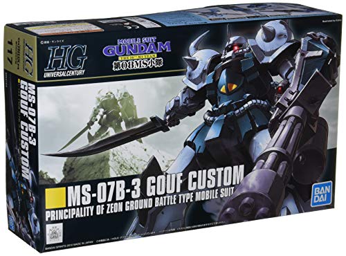 未使用品」HGUC 1/144 MS-07B3 グフカスタム (機動戦士ガンダム 第08MS
