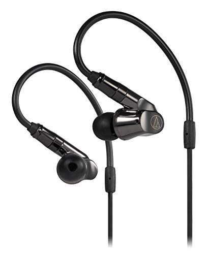 audio-technica ハイブリッド型カナルイヤホン ハイレゾ音源対応 ATH-IEX1(中古品)