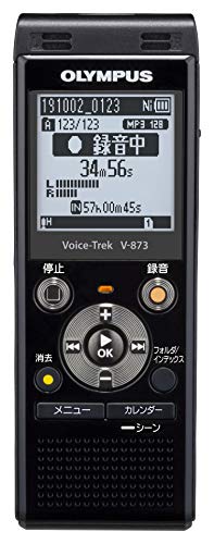 「未使用品」オリンパス OLYMPUS ステレオICレコーダー Voice Trek V-873 ブラック 8GB(中古品)