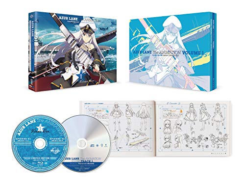 「ほぼ新品」アズールレーン Vol.1 Blu-ray(初回生産限定版)(中古品)