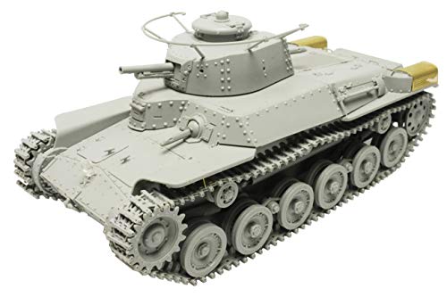 「非常に良い」ドラゴン 1/35 日本陸軍 九七式中戦車 チハ 57mm砲塔/新車台 プラモデル DR(中古品)