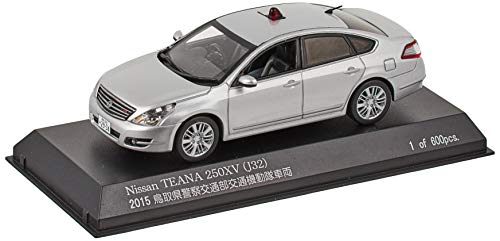 「非常に良い」RAI'S 1/43 ニッサン ティアナ 250XV (J32) 2015 鳥取県警察交通部交通機動(中古品)
