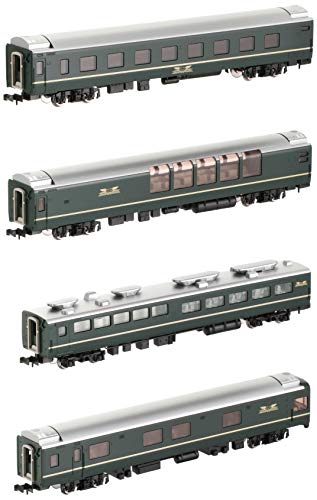 TOMIX Nゲージ 24系25形 トワイライトエクスプレス 増結セットA 4両 98360 (中古品)