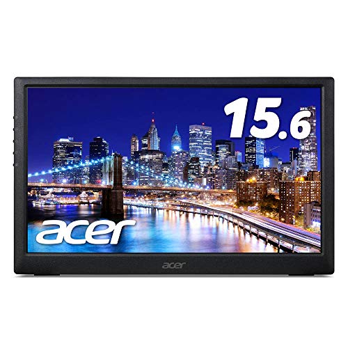 Acer 15.6型モバイルモニター 重さ0.97kg 薄さ2cm PM161Qbu IPS 非光沢1920(中古品)の通販は