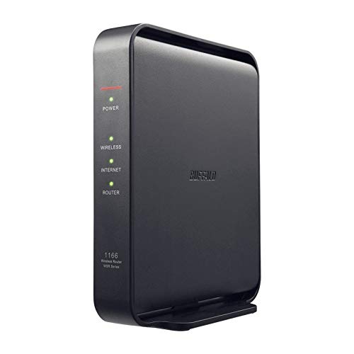 未使用品」バッファロー 11ac対応 866＋300Mbps 無線LANルータ（親機 