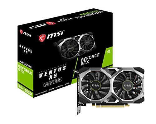 MSI GeForce GTX 1650 SUPER VENTUS XS OC グラフィックスボード VD7129(中古品)