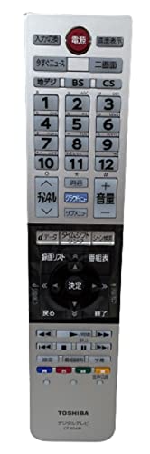 「未使用品」東芝 液晶テレビ リモコン CT-90481 75044336(中古品)