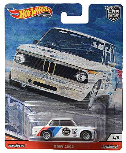 Hot Wheels カーカルチャードアスランマー BMW 2002 4/5 ホワイト(中古品)