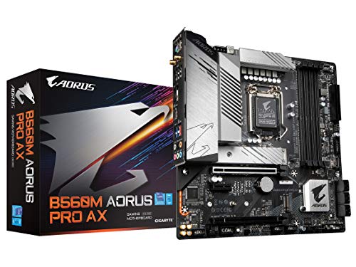 「未使用品」GIGABYTE B560M AORUS PRO AX Rev.1.0 マザーボード MicroATX [Intel B560 (中古品)