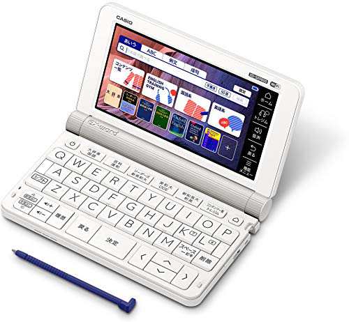 カシオ 電子辞書 英語コンテンツ充実エクスワード XD-SX9800WE 200コンテン(中古品)