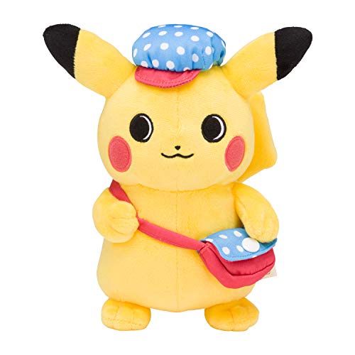 「ほぼ新品」ポケモンセンターオリジナル ぬいぐるみ Pokemon のんびりライフ ピカチュ (中古品)