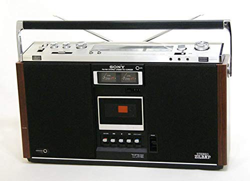 SONY ソニー CF-6600 FM/AMステレオラジオカセット STEREO ZILBA´P