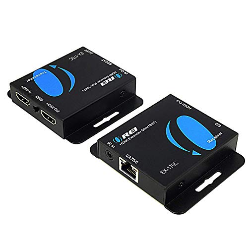 OREI HDMIエクステンダー CAT5/CAT6 オーバー IR付き 最大164フィート - ル(中古品)
